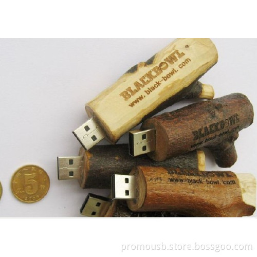 Twig USB Flash Disk tree branch  PenDrive gift